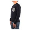 Picture of Original Penguin - Pow Pocket Crew Neck Sweater - Dark Sapphire