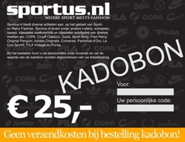 Picture of Sportus.nl - Sportus Kadobon 25 EURO