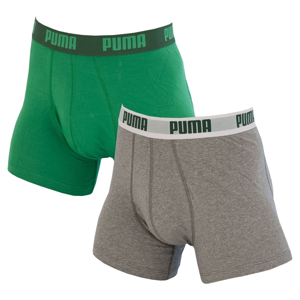 Picture of Puma - Basic Boxershorts 2 Pack - Amazon Green