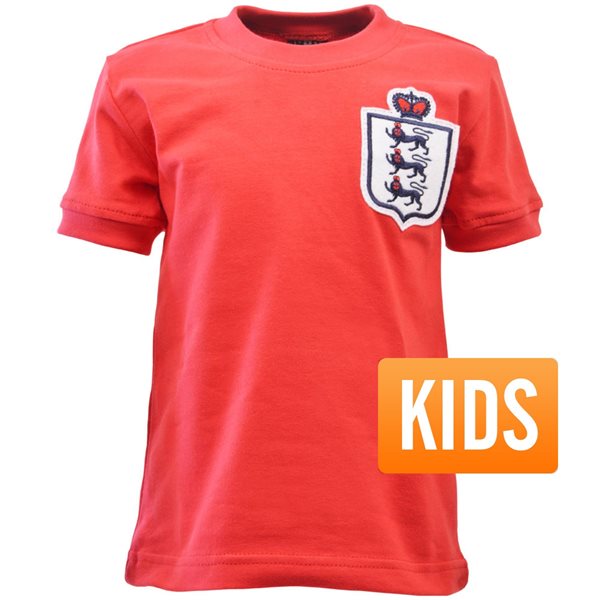 Picture of England Retro Football Shirt - Kids