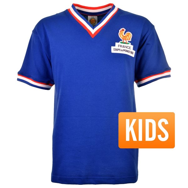 Picture of France Retro Football Shirt W.C. 1966 - KIDS