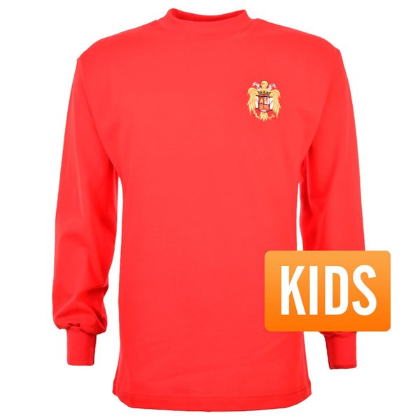 Picture of Spain Retro Football Shirt 1960's - Kids