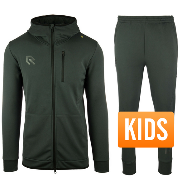 Picture of Robey - Off Pitch Training Suit - Charcoal - Kids