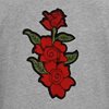 Picture of Rugby Vintage - England's Rose Light Crew Neck Sweat Top - Grey