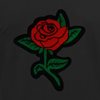 Picture of Rugby Vintage - England's Rose Light Crew Neck Sweat Top - Black