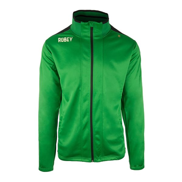 Picture of Robey - Performance Track Jacket - Green/ Black