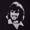 Picture of COPA Football - George Best Repeat Logo T-Shirt - Black