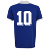 Bastia Retro Football Shirt 1978 + Number 10 (Papi)