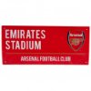 Arsenal Straatbord - Rood (40cm x 18cm)