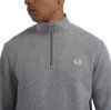 Fred Perry - Half Zip Sweater - Steel Marl