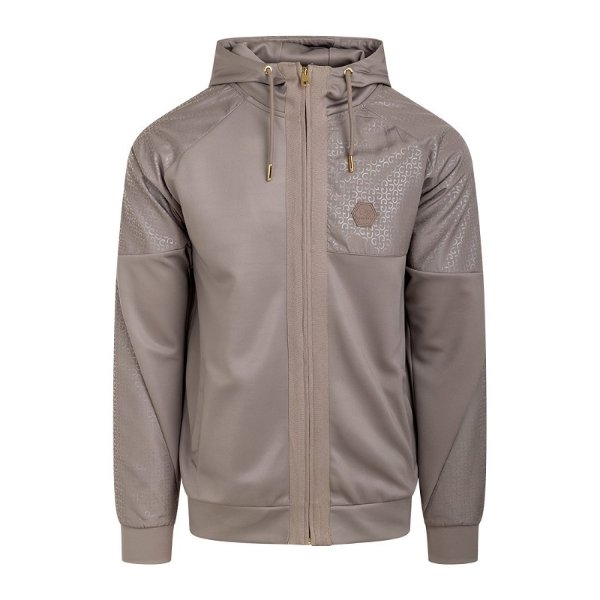 Cruyff - Tyron FZ Hooded Trainingsjack - Sand