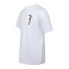 Cruyff - Dos Rayas Print T-Shirt - Wit/ Goud