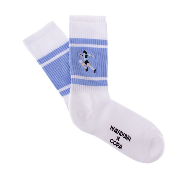 Maradona x COPA Argentina Embroidery Tery Socks