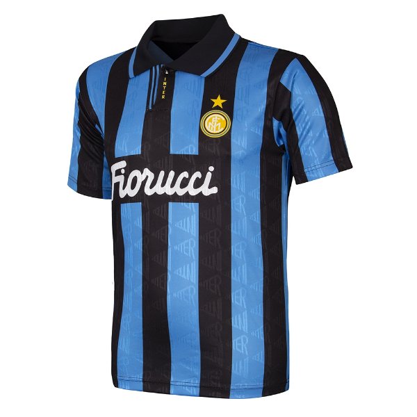 Inter Milan 'Fiorucci' retro football shirt 1993/94