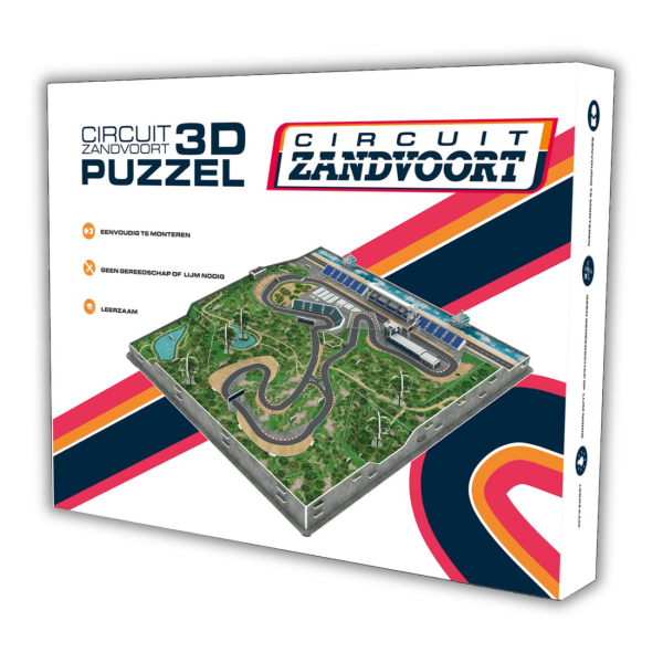 Circuit Zandvoort - 3D Puzzel