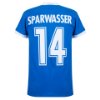 DDR Retro Football Shirt WC 1974 + Sparwasser 14