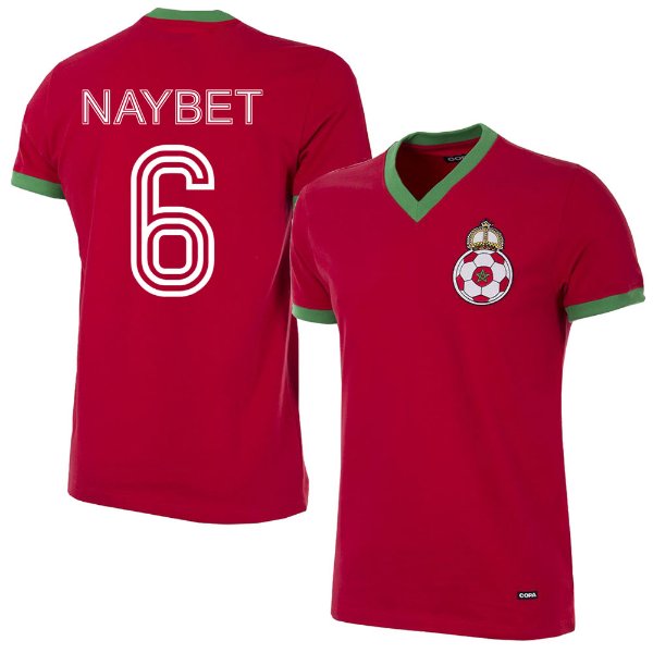 Morocco Retro Football Shirt 1970's + Naybet 6