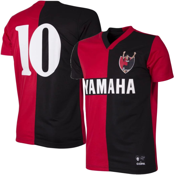 Newell's Old Boys Maradona Retro Football Shirt 1993 + 10