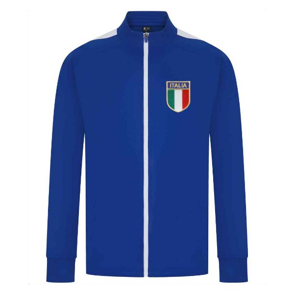 Rugby Vintage - Italy Azzurri Track Jacket - Royal Blue