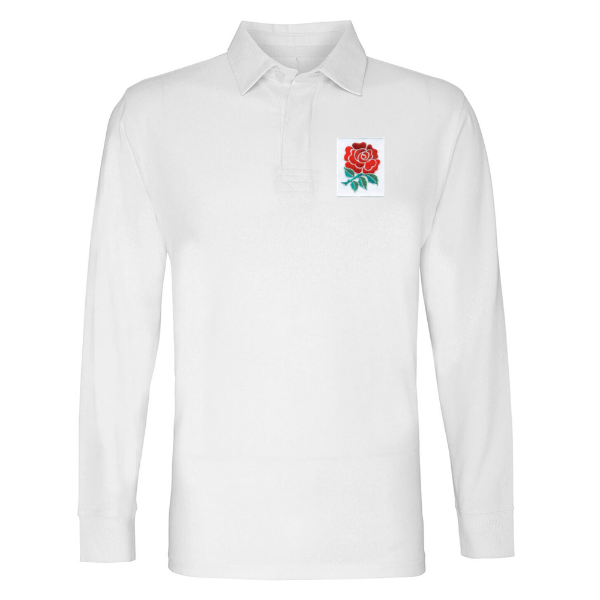 Rugby Vintage - England Retro Rugby Shirt 1910 - White