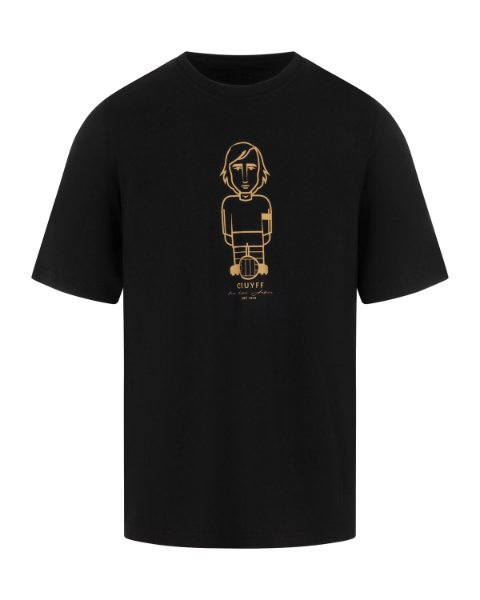 Picture of Cruyff - Avatar T-Shirt - Black/ Gold